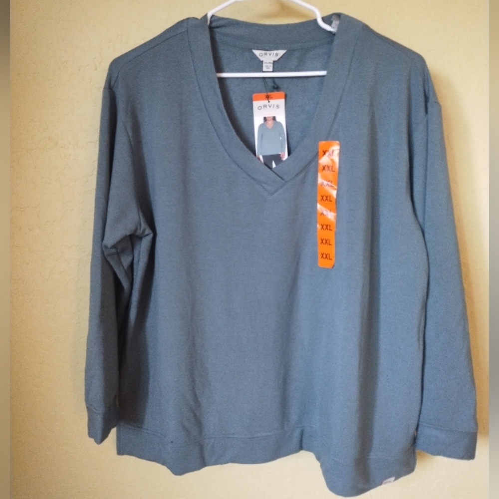 George Blue Long Sleeve Sweater